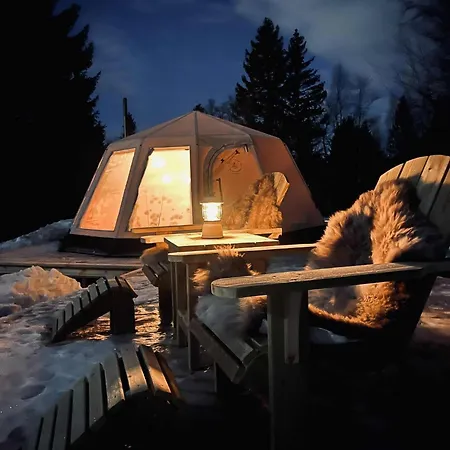 Campismo de Luxo Torshaug Glamping Trondheim