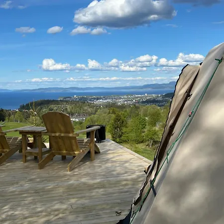 Campismo de Luxo Torshaug Glamping Trondheim